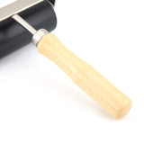 Cepillo de Rodillo Rodillo Brayer de Goma con Mango de Madera Antideslizante Herramienta de Arte para Pintar o Estampar, Sólido, Duradero y Anticorrosión