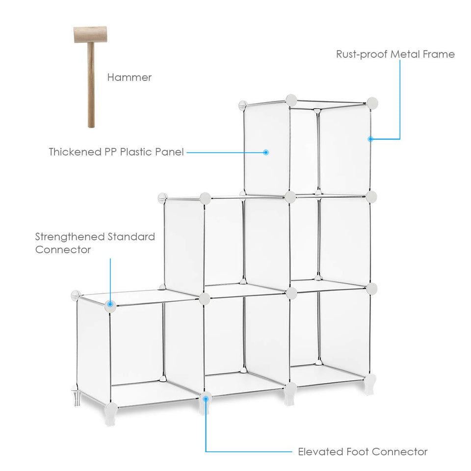 TomCare Cube Storage 12-Cube Storage Shelves Cube Organizer Closet