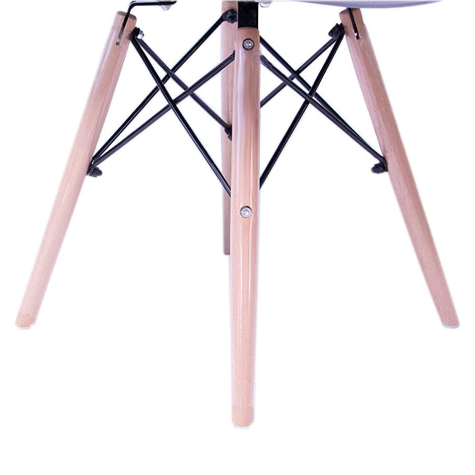 Sillas Eames Replica Set de 4 Sillas Gris Diseño Silla de Diseno Decoración Interior Vanguardista