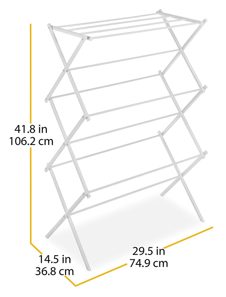 WHITMOR 6023-741 Floor-standing rack Blanco - Secadora de ropa (749 mm, 368 mm, 1062 mm, 1.86 kg, 1 pieza(s))